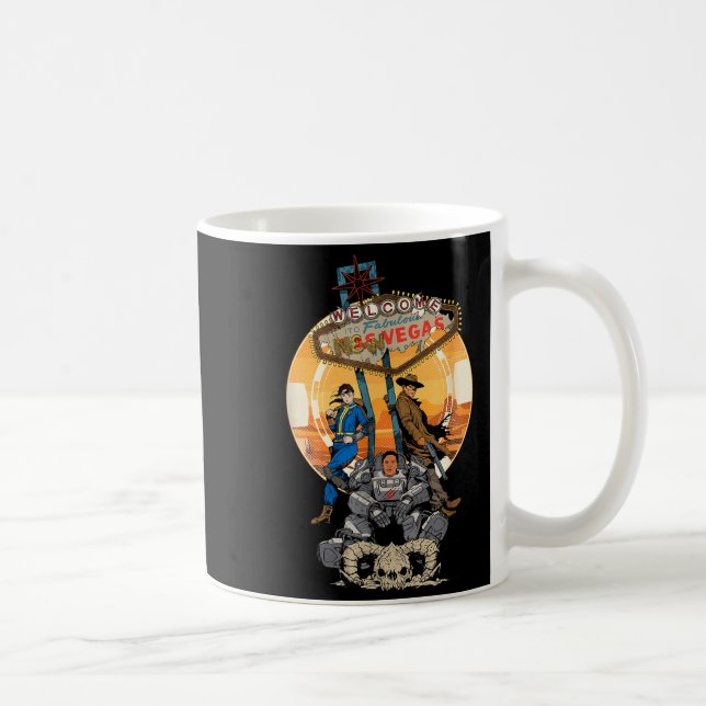 Fallout - Welcome To Fabulous New Vegas  Kaffeetasse (Rechts)