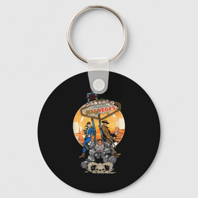 Fallout - Welcome To Fabulous New Vegas  Schlüsselanhänger (Vorderseite)