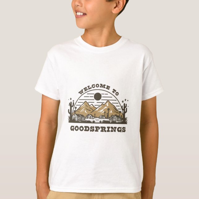 Fallout Welcome To Goodsprings New Vegas T-Shirt (Vorderseite)