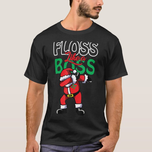 Fallout wie ein Boss-Weihnachtsklaus Weihnachts-Pa T-Shirt (Vorderseite)