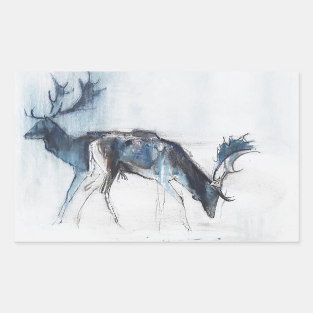 Fallow Bucks Richmond 2006 Rechteckiger Aufkleber (Vorderseite)