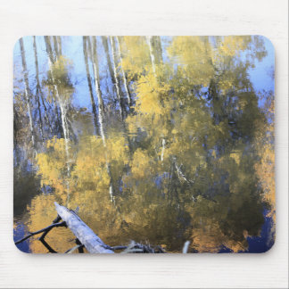Fallreflektionen auf der Spritzgue River Mouse Pad Mousepad