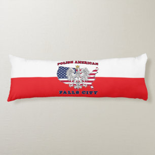 Falls City Texas Polnischer Amerikaner Seitenschläferkissen