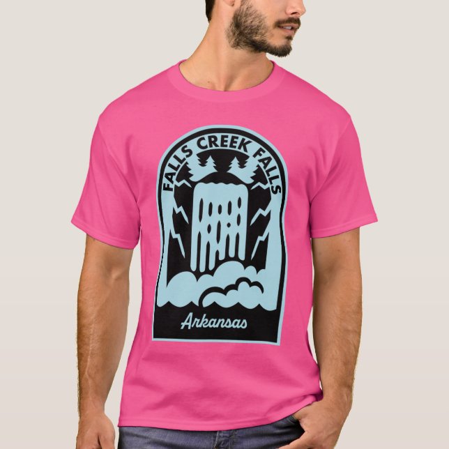 Falls Creek Falls Arkansas T-Shirt (Vorderseite)
