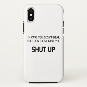 Falls du nicht gehört hast Case-Mate iPhone hülle