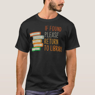Falls gefunden, kehren Sie bitte zur Bibliothek zu T-Shirt