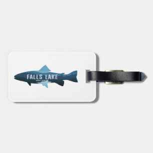 Falls Lake North Carolina Fish Gepäckanhänger