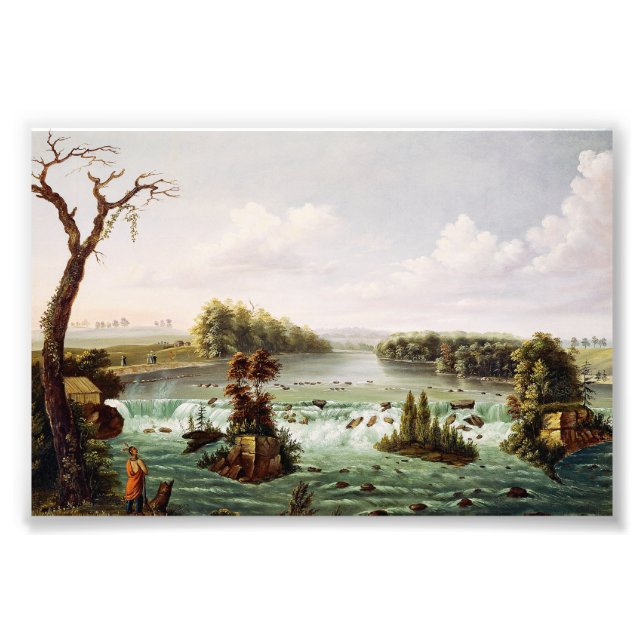 Falls of Saint Anthony von Henry Lewis Fotodruck (Vorne)