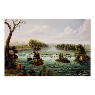 Falls of Saint Anthony von Henry Lewis Poster