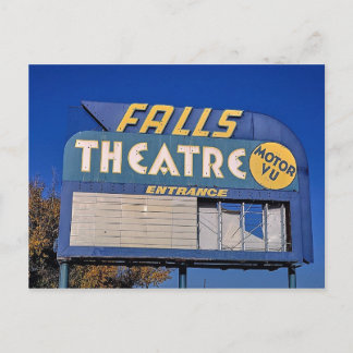 Falls Theater, Great Falls, Montana Postkarte