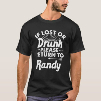 Falls verloren oder Betrunken, kehren Sie bitte zu T-Shirt