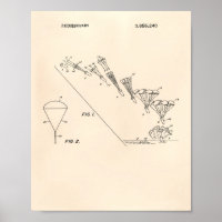 Fallschirm 1974 Patentart - Alter Peper