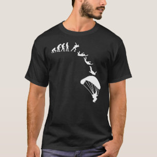 Fallschirm der Evolution Skydiving T-Shirt