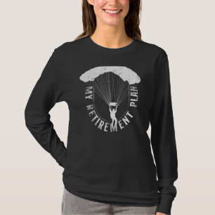 Fallschirm für Fallschirmspringen V T-Shirt