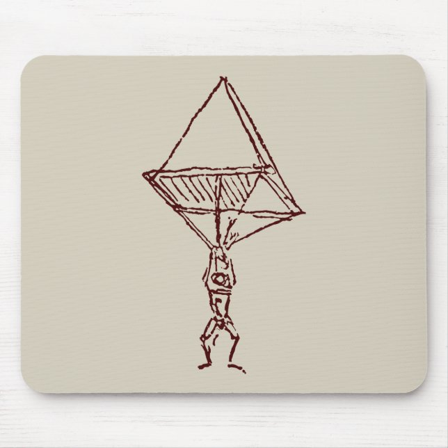 Fallschirm Mousepad (Vorne)