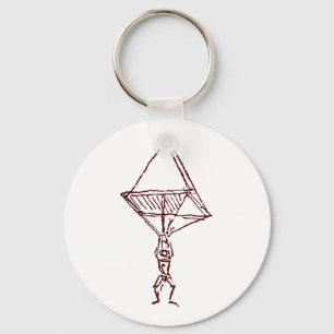 Fallschirm Schlüsselanhänger