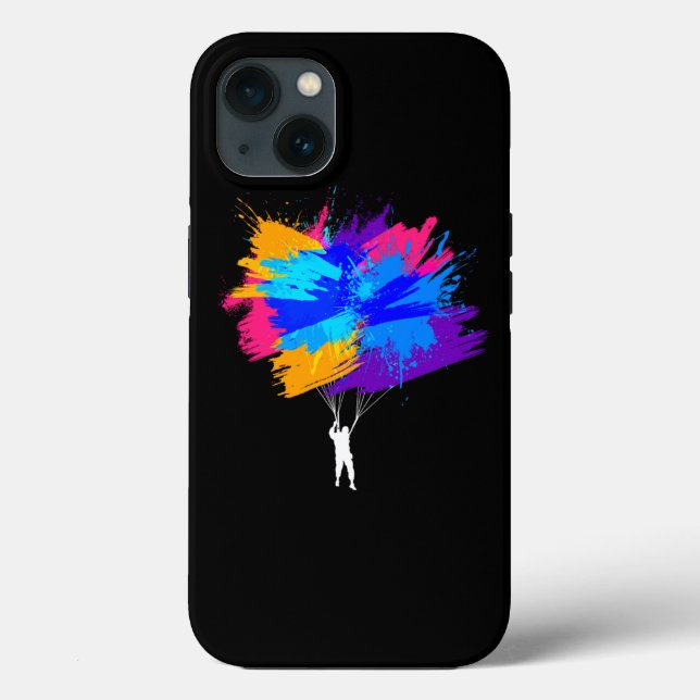 Fallschirmfarben Skydiver Skydiver Case-Mate iPhone Hülle (Rückseite)