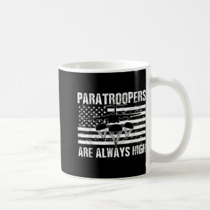 Fallschirmjäger, amerikanische Fahne US Army Soldi Kaffeetasse