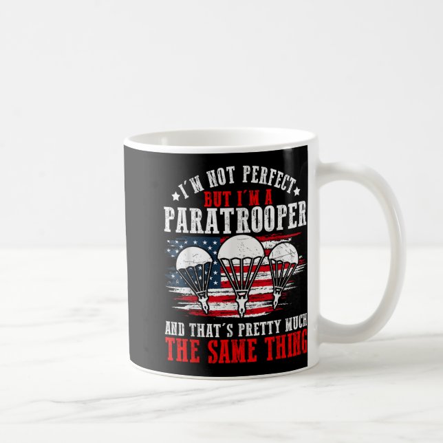 Fallschirmjäger US Army Veterans Day Soldier Ameri Kaffeetasse (Rechts)