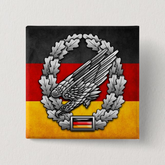 Fallschirmjägertruppe Barettab— Button (Vorderseite)