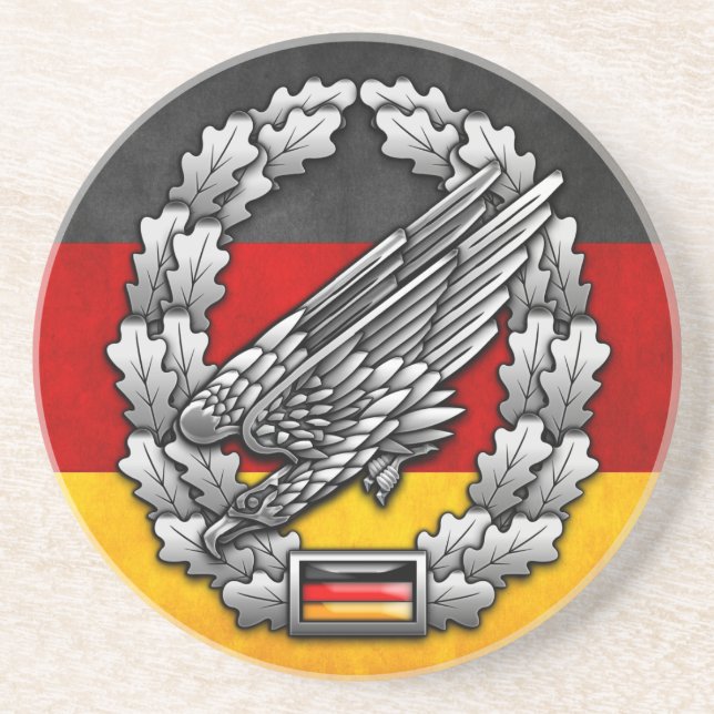 Fallschirmjägertruppe Untersetzer (Vorne)