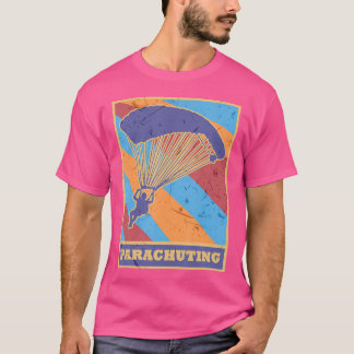 Fallschirmkolorieren Fallschirmspringen Skydiving T-Shirt