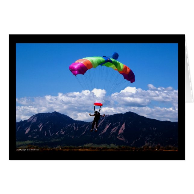 Fallschirmspringen (Vorderseite (Horizontal))