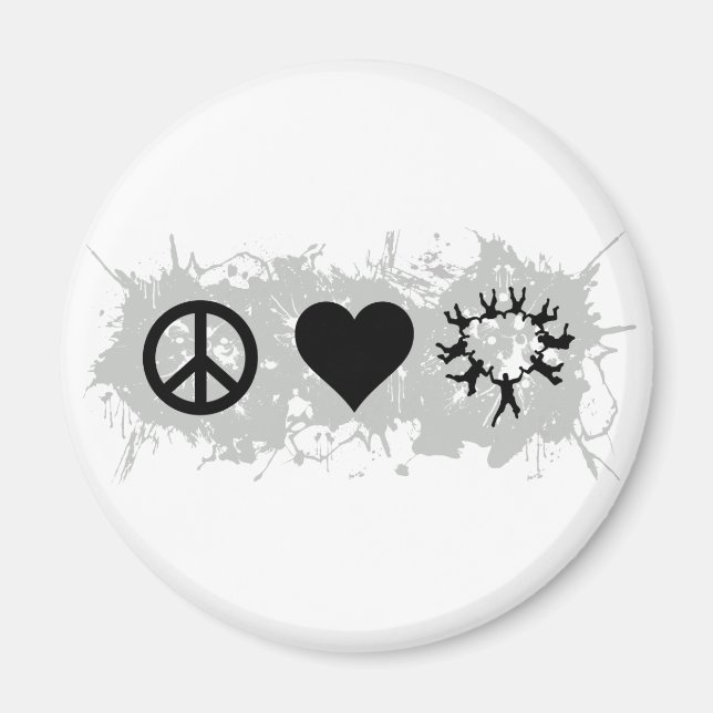 Fallschirmspringen 2 magnet (Vorne)