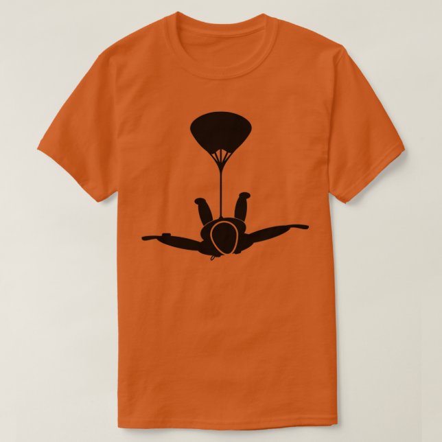 Fallschirmspringen 39 T-Shirt (Design vorne)