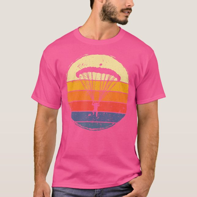 Fallschirmspringen Freefly Head Down Skydive T-Shirt (Vorderseite)