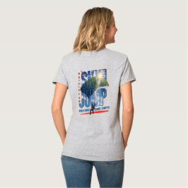 Fallschirmspringen-Fühl Freiheit über den Wolken | T-Shirt