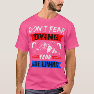 Fallschirmspringen Keine Angst vor dem Tauchen P T-Shirt