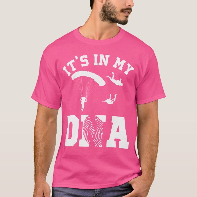 Fallschirmspringen Skydive Skydiver T-Shirt (Vorderseite)