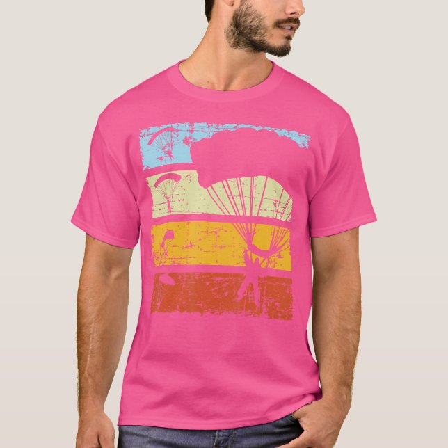 Fallschirmspringen Skydive Skydiver T-Shirt (Vorderseite)