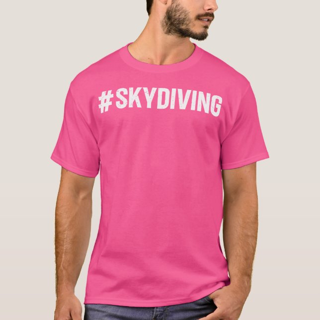 Fallschirmspringen T-Shirt (Vorderseite)