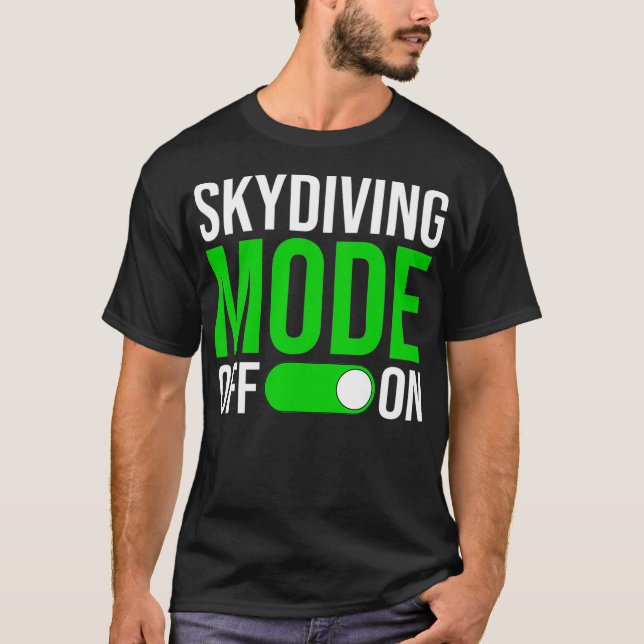 Fallschirmspringen T-Shirt (Vorderseite)