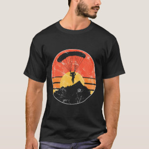 Fallschirmspringen Vintage Paragliding Skydiving T-Shirt