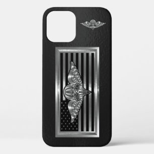 Fallschirmspringer individuell gestaltete Stahlfla Case-Mate iPhone Hülle