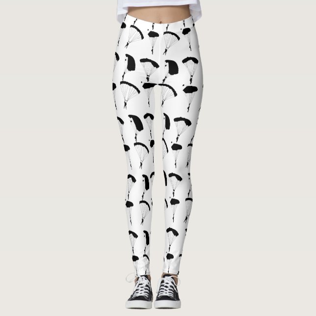 Fallschirmspringer Leggings (Vorderseite)