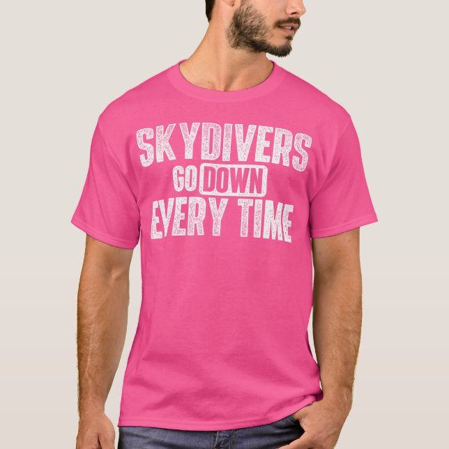 Fallschirmspringer - Skydive P T-Shirt (Vorderseite)