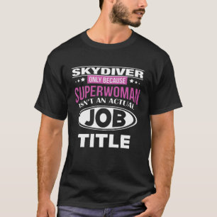 Fallschirmspringer-Stellenbezeichnung T-Shirt