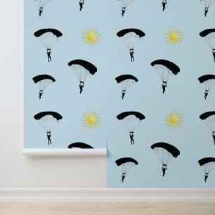 Fallschirmsprung-Design Tapete