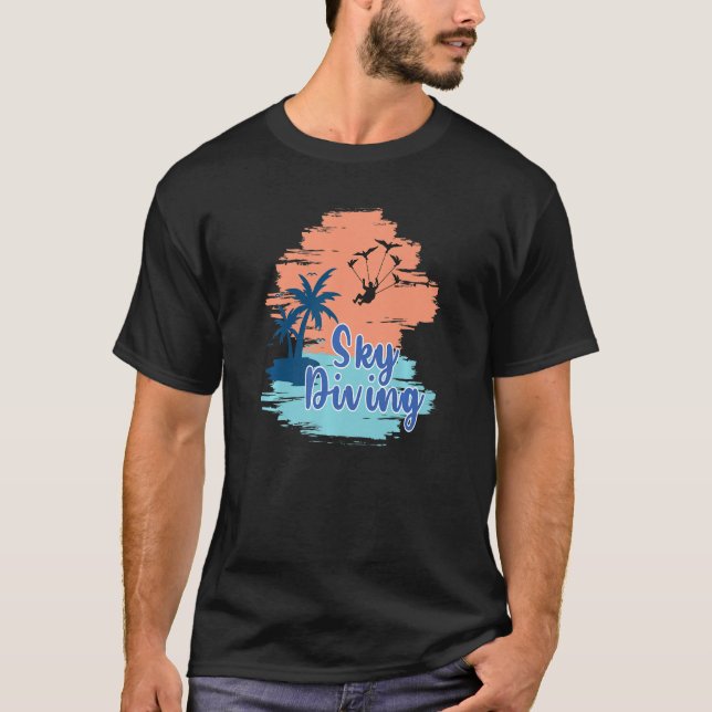 Fallschirmtauchgerät T-Shirt (Vorderseite)