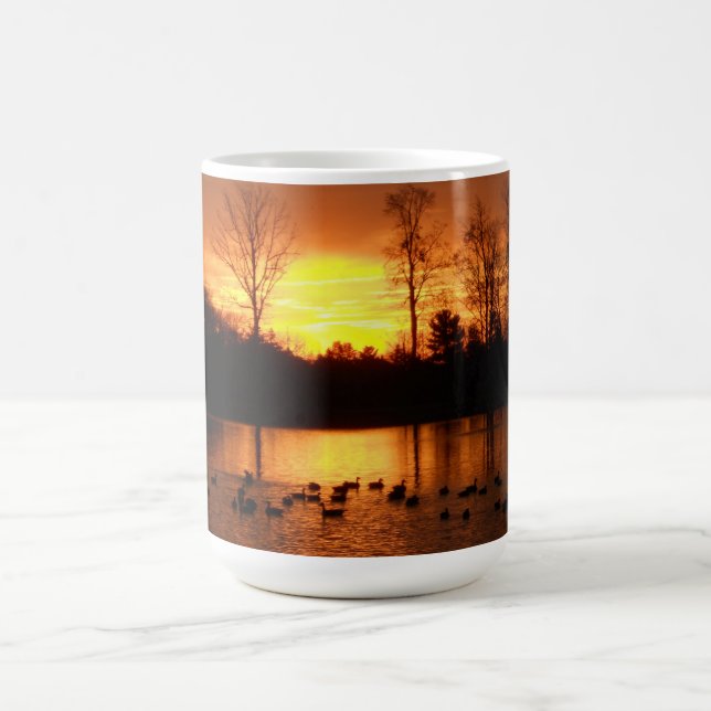Fallsonnenaufgang Tasse (Mittel)