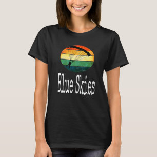 Fallspringen Blaue Himmel Fallschirmspringer Falls T-Shirt