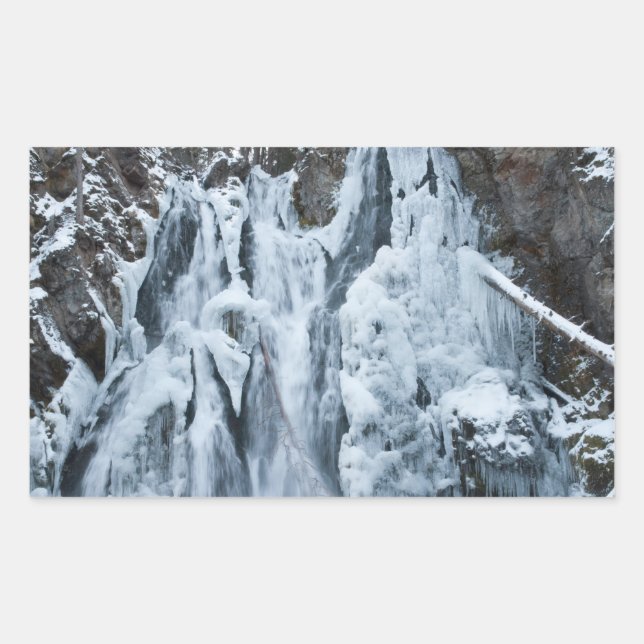 Fallsticker Rechteckiger Aufkleber (Vorderseite)