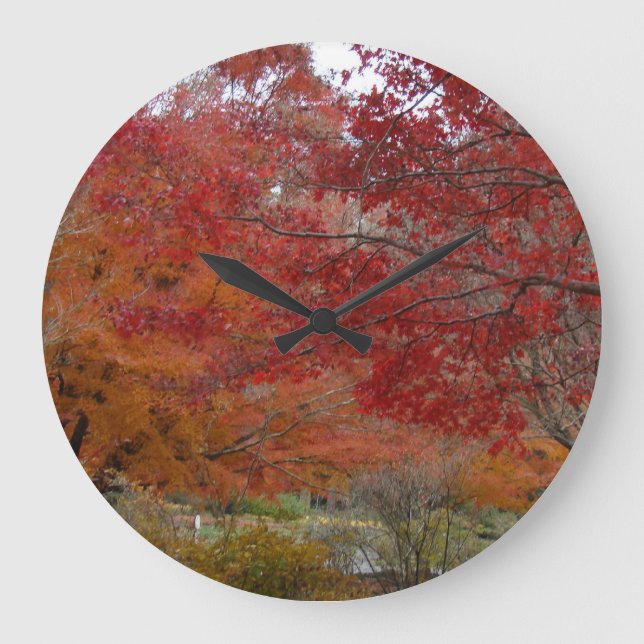 Fallzeit Große Wanduhr (Vorderseite)