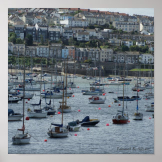 Falmouth by OllyArt Fotografy Poster