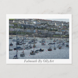 Falmouth by OllyArt Fotografy Postkarte