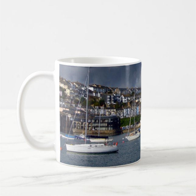 Falmouth-Hafen Cornwall Tasse (Links)